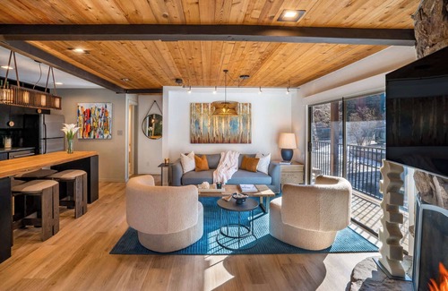 Downtown Apartment | Spacious Aspen Core 1 BR | AC & Private Deck!
