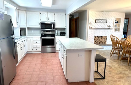 Two Rivers House | Spacious beachfront home, un-paralleled location, 5 bedroom, 3 bath & game room