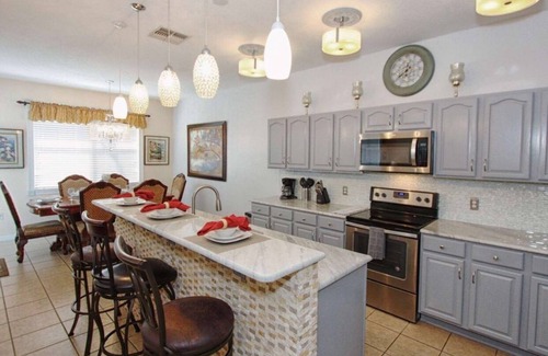 Briargrove Villa | SPACIOUS BEAUTIFUL PALACE VILLA ! Near all Disney parks-10beds sleep 16 people