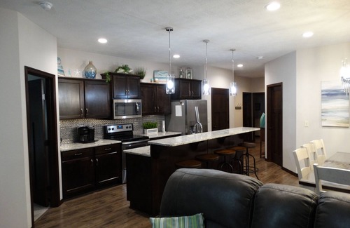 Arnolds Park Cabin | Spacious Bridges Bay Poolside Getaway Cabin #220