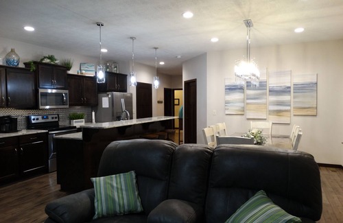 Arnolds Park Cabin | Spacious Bridges Bay Poolside Getaway Cabin #220
