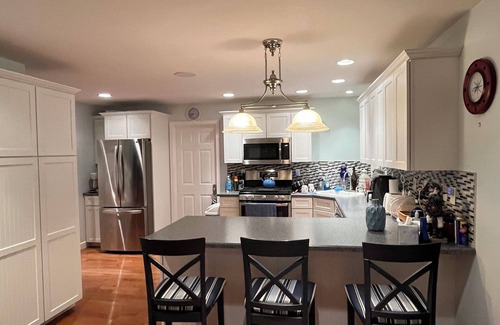 Clear Lake Cottage | Spacious Clear Lake Retreat with private yard and great sandy beach.