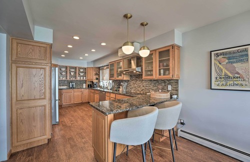 Delton House | Spacious Delton Home w/Fire Pit + Lake Views