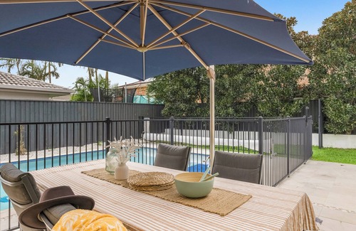 Lennox Head House | Spacious Family Beach Home-Large Salt Pool-Close to Beach & Shops