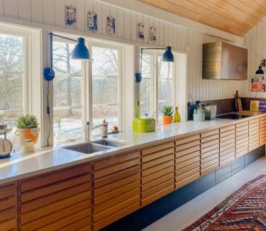 Tvaaker House | Spacious Farm By Åkulla Beech Forests