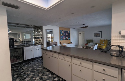 Gulf Harbors House | Spacious Gulf water front 4B/3B, pet friendly & pool. Boat lift not included.