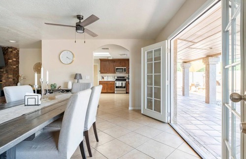Alhambra House | Spacious home! Heated pool, sundeck, and sports court