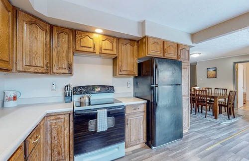 Lewiston House | Spacious home in a central location with a firepit, enclosed yard, and W/D