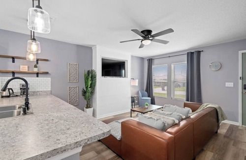 Fedhaven House | Spacious Home with Fully Fenced Yard and Fire Pit