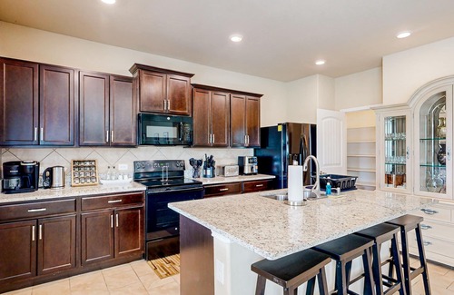 Wetmore House | Spacious home with private yard, patio, grill, AC, & private W/D