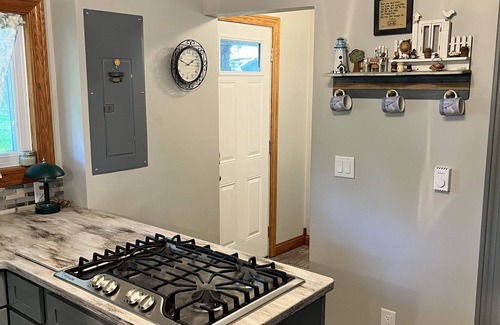 Norway Cottage | Spacious Lakefront House, Walkable to Indiana Beach