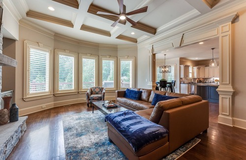 Dunwoody House | Spacious Luxury home with heated pool/spa