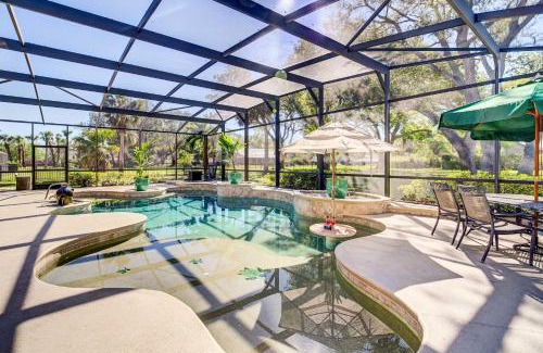 Tropic House | Spacious Merritt Island Home Private Pool and Dock!