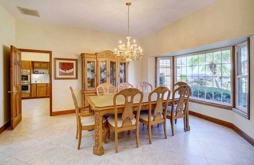 Tropic House | Spacious Merritt Island Home: Private Pool & Dock!