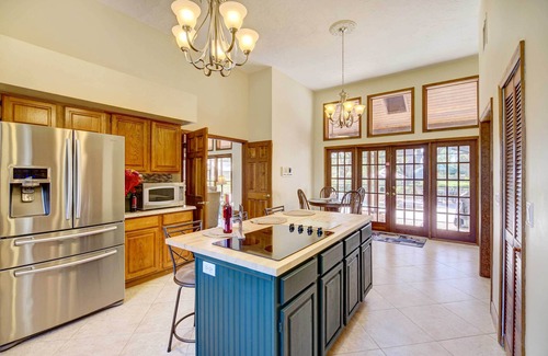 Tropic House | Spacious Merritt Island Home: Private Pool & Dock!