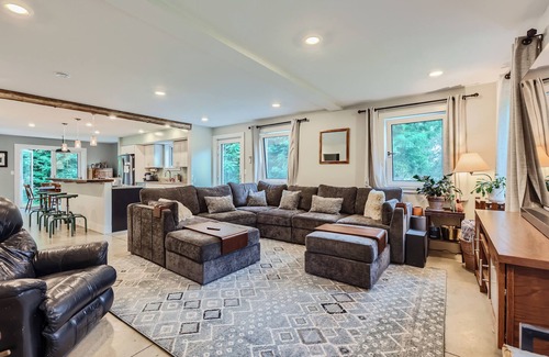 Ithaca House | Spacious, modern 4-BR house in serene wooded setting just minutes from downtown
