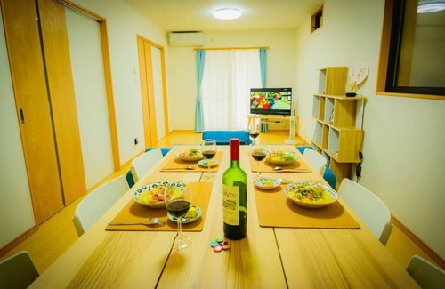 Kamigyo House | Spacious & Modern Inn Megumi-an Nishijin