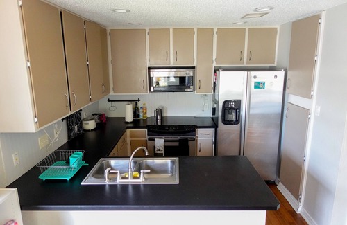 Wooten Condo | Spacious Mountain-house feel 1-bed Condo w/Workspace