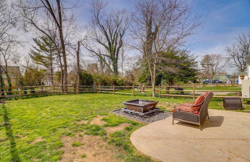 North East House | Spacious North East Home w/Fenced Yard & Fire Pit