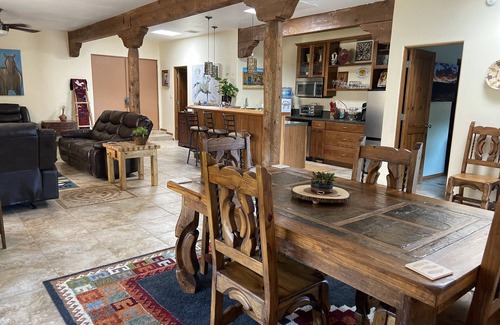 Corrales House | Spacious oasis with spectacular views!