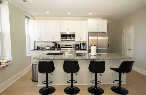 Downtown Baltimore Apartment | Spacious PennStation Downtown Penthouse W/Parking