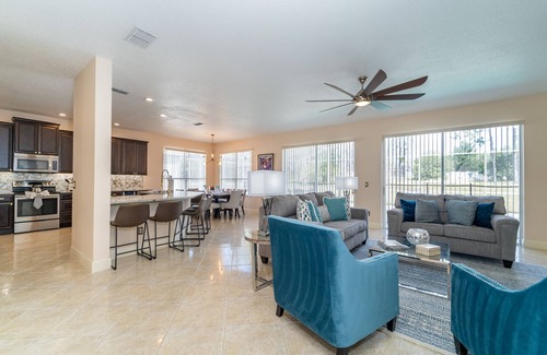 Highlands Reserve House | Spacious Pool Home in Golfing Community With Game Room
