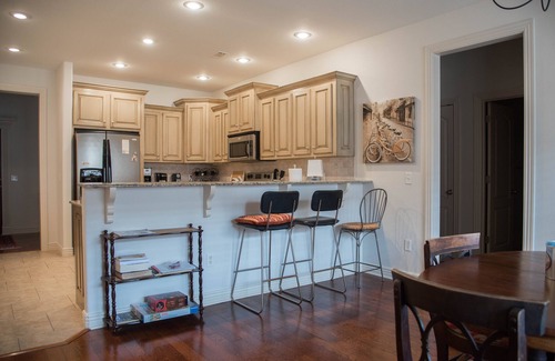 Fayetteville Condo | Spacious Private Condo Close to Bike Trails