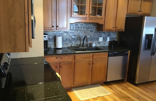 Estes Park Condo | Spacious Remodeled 2 Bedroom Loft with AC. On the River, location is unmatched.
