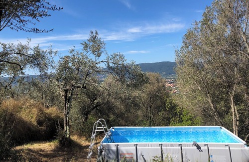 Castelnuovo Magra Apartment | Spacious sea view apartment on the hill with private garden!n