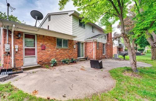 Southfield House | Spacious Southfield Home w/Patio & Yard!