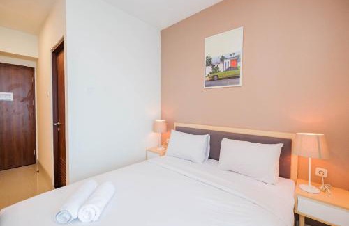 Pekayon Jaya Apartment | Spacious Studio at Grand Kamala Lagoon Apartment By Travelio