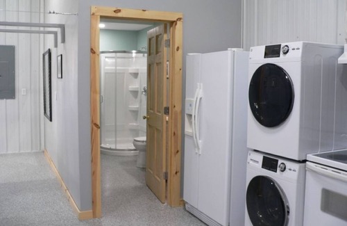 Custer Apartment | Spacious studio outside Custer with WiFi, and AC on paved road. UNIT 1-left side