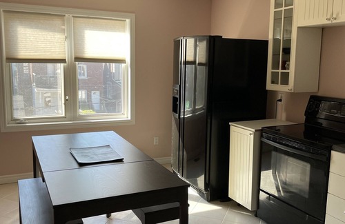 Wallace Emerson Apartment | Spacious Two bed Two Full bath with an ensuite bathroom and balcony.