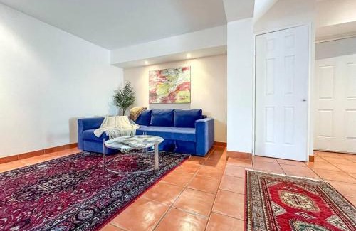 Montreal Apartment | Spacious two-storey townhouse w private parking 15 mins from Downtown