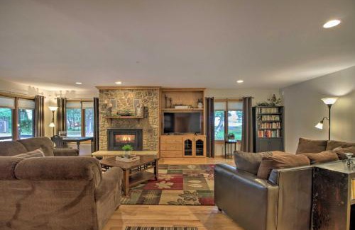 Wadena County House | Spacious Verndale Home with Backyard Fire Pit!