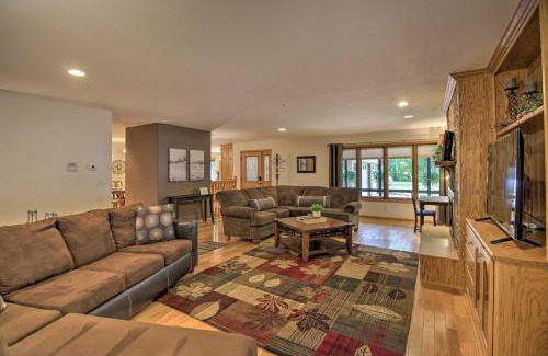 Wadena County House | Spacious Verndale Home with Backyard Fire Pit!