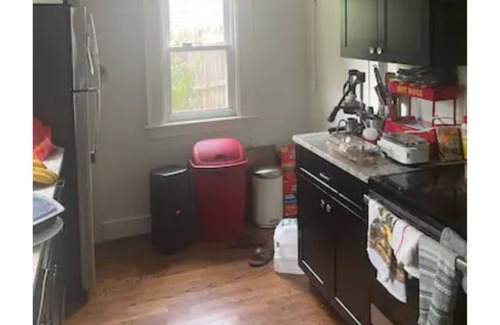 Hamden House | Spacious villa with fenced-in backyard, garage and grill