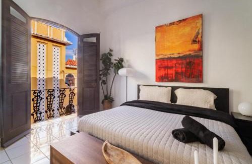 Old San Juan Apartment | Spanish Penthouse Historic Mansion Private Patio