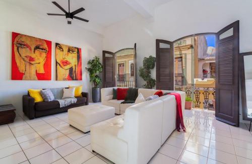 Old San Juan Apartment | Spanish Penthouse Historic Mansion Private Patio