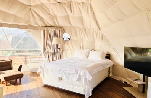 Kujukuri Cabin | Special trailer dome tent with exclusive BBQ ar/Sambu-gun Chiba