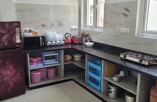Hyderabad House | Specious Apartment 9 3BHK, 2 Halls, Terrace Pvt. Garden,