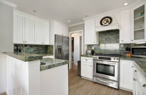 West Newport House | Spectacular Beachfront Luxury Lower Unit - Patio on the Sand