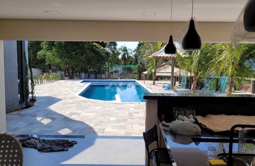 Mairinque Cottage | spectacular chacara c heated pool air cond closed