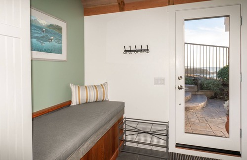 Fort Bragg House | Spectacular, dog-friendly, oceanfront studio with a loft, hot tub, and firepit