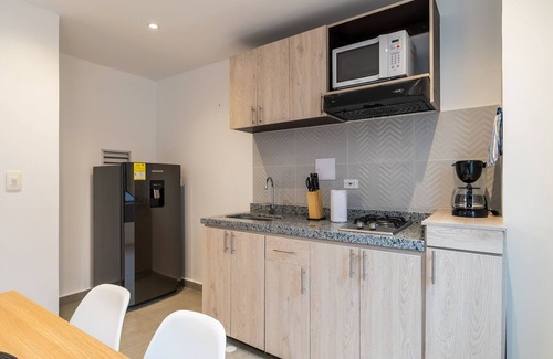 Financial District Apartment | Spectacular High-End Apartment in Chapinero Alto with Wifi