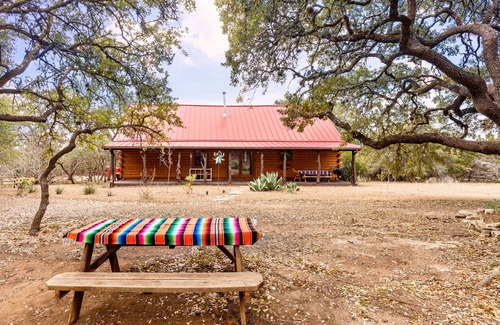 Dripping Springs House | Spectacular Log Cabin on 10 Acres in Dripping Springs