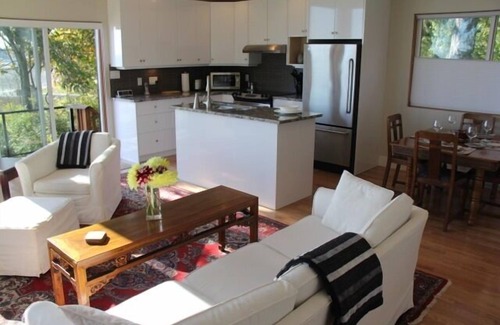 Regional District of Nanaimo House | Spectacular ocean side experience at this stunning 1 bdm home, Qualicum Bay