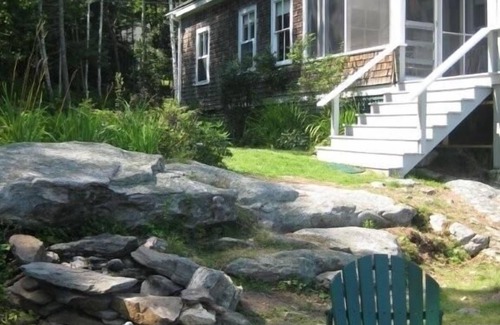 South Bristol Cottage | Spectacular Oceanfront House with private, Deep Water Dock