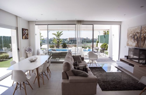 Orihuela Costa Villa | Spendid villa with breathtaking sea view close to beaches and golf courses