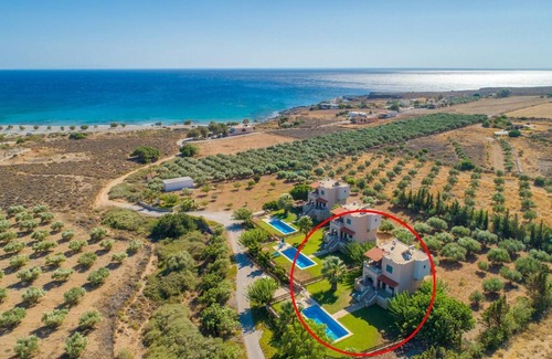 Fragkokastello Villa | Spiros Beach Villa - Two Bedroom Villa, Sleeps 5